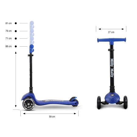 Milly Mally Scooter Sparky Blue