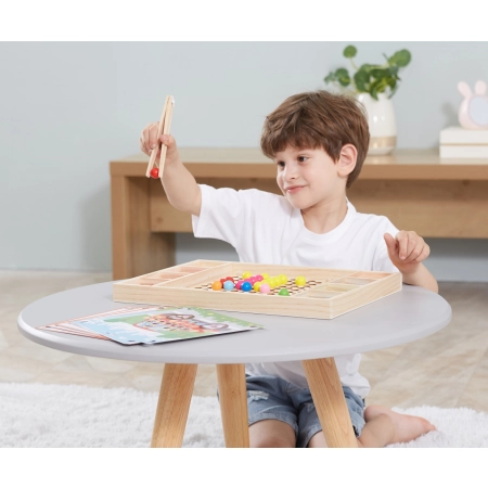 Viga 44574 Drewniana Gra układanka - złap i dopasuj