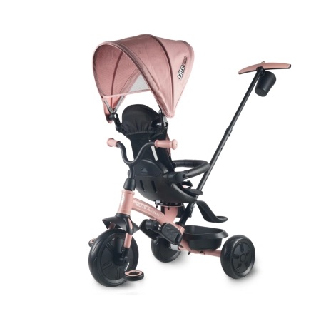Qplay Rowerek Trójkołowy Elite Platinum Pink