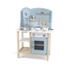 Viga 44047 PolarB Drewniana Kuchnia z akcesoriami silver-blue