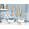 Viga 44047 PolarB Drewniana Kuchnia z akcesoriami silver-blue