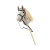 Milly Mally Hobby Plus Koń na Kiju Light Grey