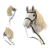 Milly Mally Hobby Plus Koń na Kiju Light Grey