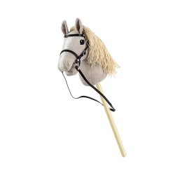 Milly Mally Hobby Plus Koń na Kiju Light Grey