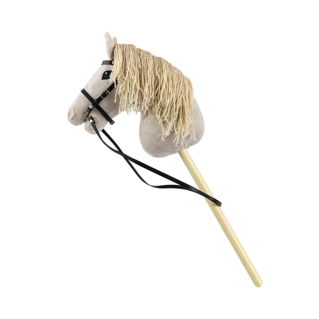 Milly Mally Hobby Plus Koń na Kiju Light Grey