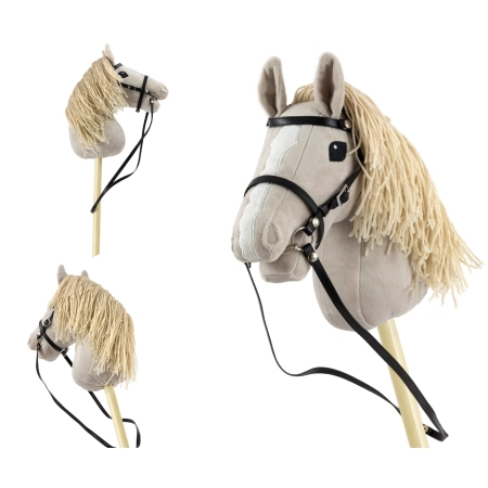 Milly Mally Hobby Plus Koń na Kiju Light Grey