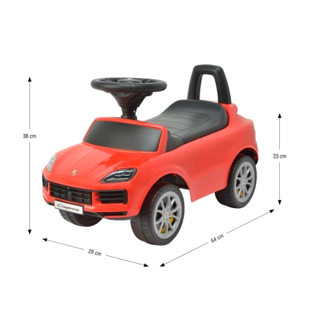 Milly Mally Pojazd Porsche Cayenne S Red