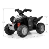 Milly Mally Pojazd na akumulator Quad HONDA ATV Black