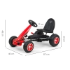 Milly Mally Gokart na pedały Viper Red
