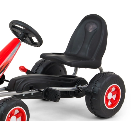 Milly Mally Gokart na pedały Viper Red
