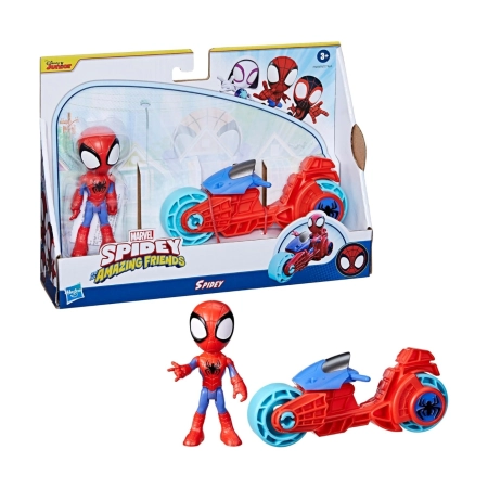 Hasbro F7459 Marvel Spidey - Motocykl