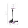 Qplay Hulajnoga Sema Evo 3w1 Violet