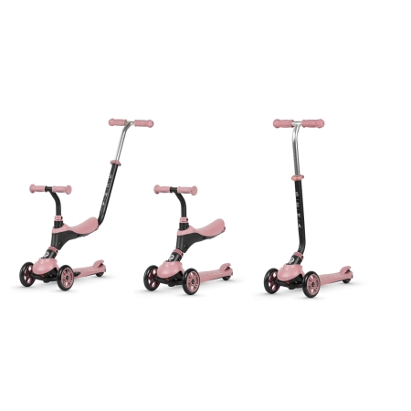 Qplay Hulajnoga Sema 3w1 Pink