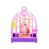 Moose Little Live Pets 26692 Mówiący Ptaszek z Klatką