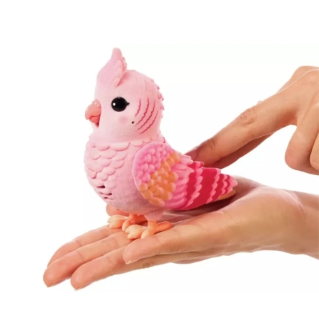 Moose Little Live Pets 26692 Mówiący Ptaszek z Klatką
