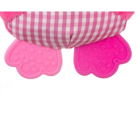 Zawieszka pluszowa Sówka - Cutie owl - 2881 PINK