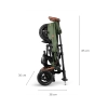 Qplay Rowerek Trójkołowy Rito Deluxe Rubber Olive