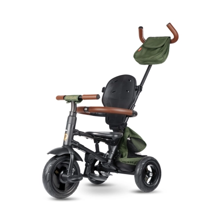 Qplay Rowerek Trójkołowy Rito Deluxe Rubber Olive