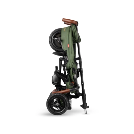 Qplay Rowerek Trójkołowy Rito Deluxe Rubber Olive