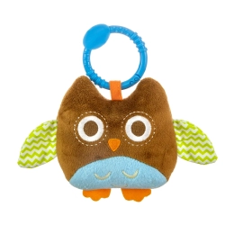 Zawieszka pluszowa Sówka - Happy owl - 2552 BROWN
