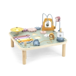 Viga 44083 PolarB Drewniany Muzyczny stolik edukacyjny
