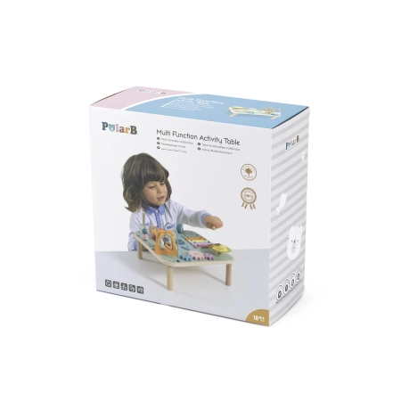 Viga 44083 PolarB Drewniany Muzyczny stolik edukacyjny