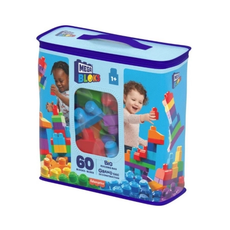Fisher Price DCH55 Mega Blocks Klocki Konstrukcyjne Mega Bloks 60 Elementów