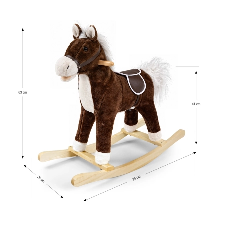 Milly Mally Koń Teddy Dark Brown