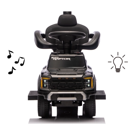 Milly Mally Pojazd z rączką Ford F-150 3w1 Black