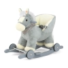 Milly Mally Koń na biegunach pluszowy Polly Gray