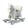 Milly Mally Koń na biegunach pluszowy Polly Gray