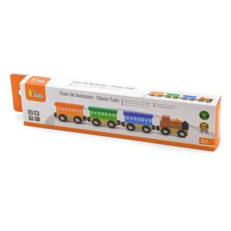 Viga 50819 Drewniany Pociąg magnetyczny classic