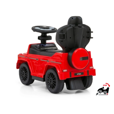 Milly Mally Pojazd z rączką MERCEDES G350d Red