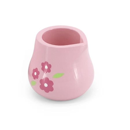 Viga 44543 Drewniany Serwis do herbaty i kawy pink flower