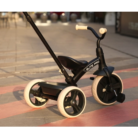 Qplay Rowerek Trójkołowy Elite Pro Black