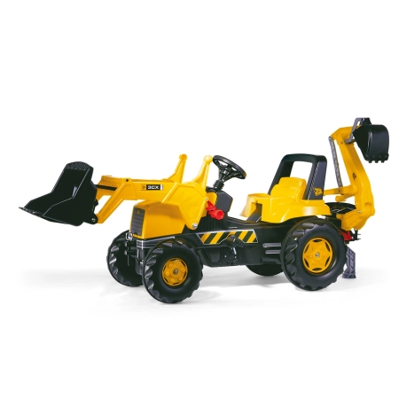 Rolly Toys 812004 Traktor Rolly Junior JCB z łyżką i koparką