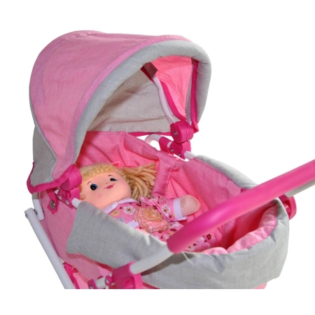 Milly Mally Wózek dla lalek Alice Prestige Pink