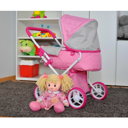 Milly Mally Wózek dla lalek Alice Prestige Pink