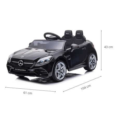Milly Mally Pojazd na akumulator Mercedes-Benz SLC Black