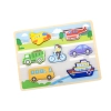 Viga 44701 Drewniane Puzzle na podkładce 7 elementów- transport