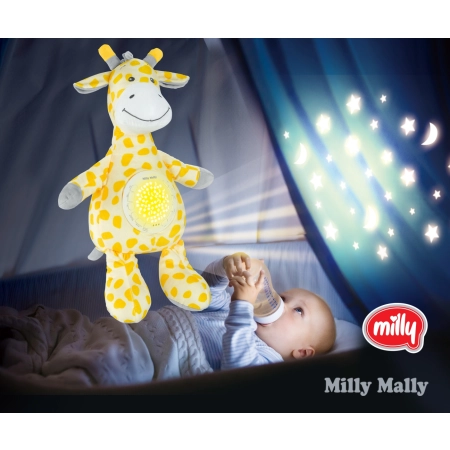 Milly Mally Zabawka pluszowa z Projektorem Milly Giraffe