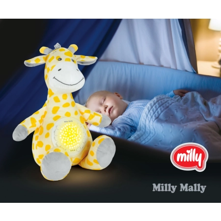 Milly Mally Zabawka pluszowa z Projektorem Milly Giraffe