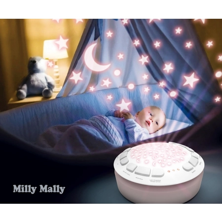 Milly Mally Zabawka pluszowa z Projektorem Milly Bear Blue