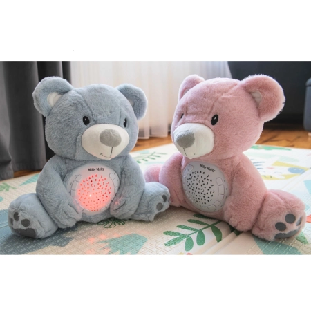 Milly Mally Zabawka pluszowa z Projektorem Milly Bear Blue