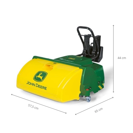 Rolly Toys 409716 Zamiatarka z Klapą John Deere