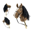Milly Mally Hobby Plus Koń na Kiju Dark Brown