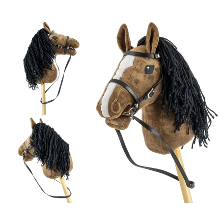 Milly Mally Hobby Plus Koń na Kiju Dark Brown