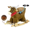 Milly Mally Koń na biegunach pluszowy Polly Dark Brown