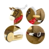 Milly Mally Koń na biegunach pluszowy Polly Dark Brown