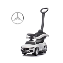 Milly Mally Pojazd z rączką MERCEDES C-Class Deluxe White